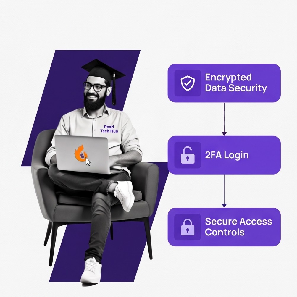Role-based access control for admins, teachers, and parents